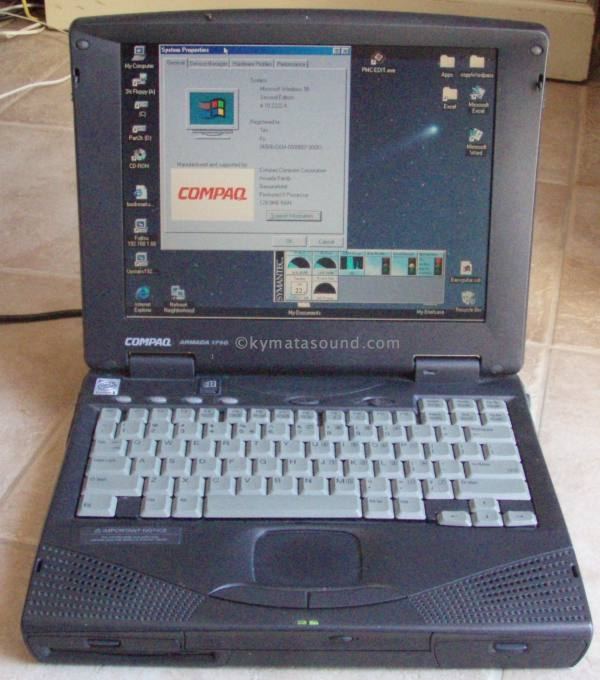 Compaq PII running Windows 98SE