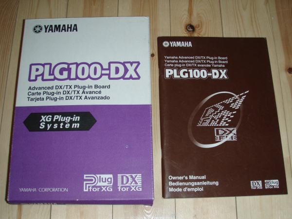 Original box and manual