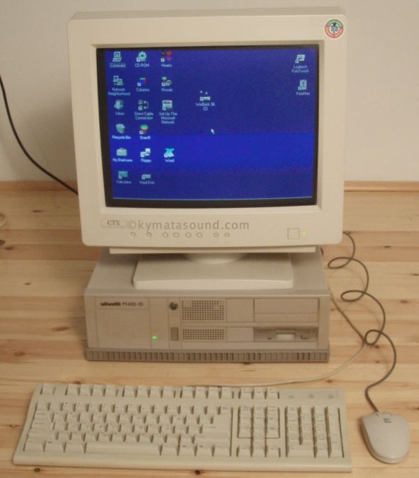 Olivetti 486DX running Windows 95