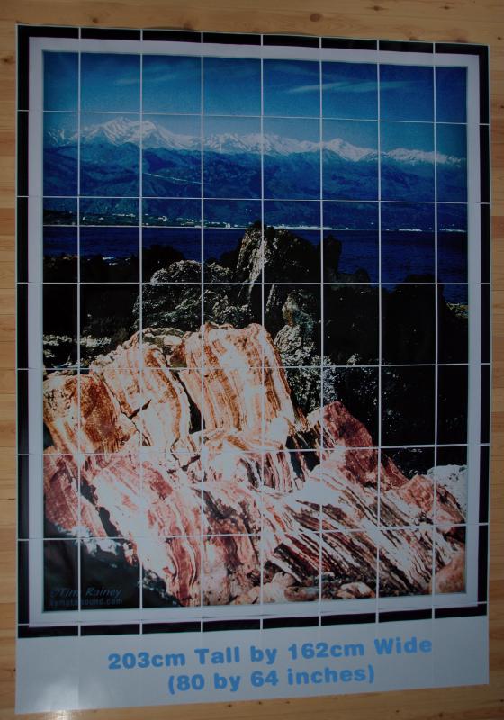 White Mountains  - PDF Poster file size 877MB