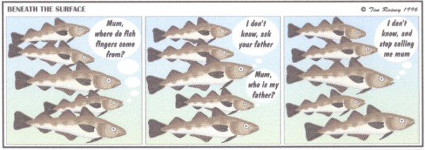 Beneath The Surface cartoon strip 1