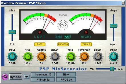 PSP Mix saturator plugin